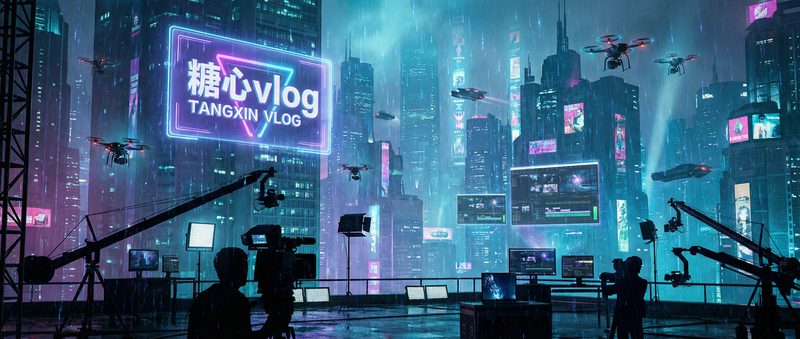 免费看片精选视频：赛博都市夜景航拍视频教程